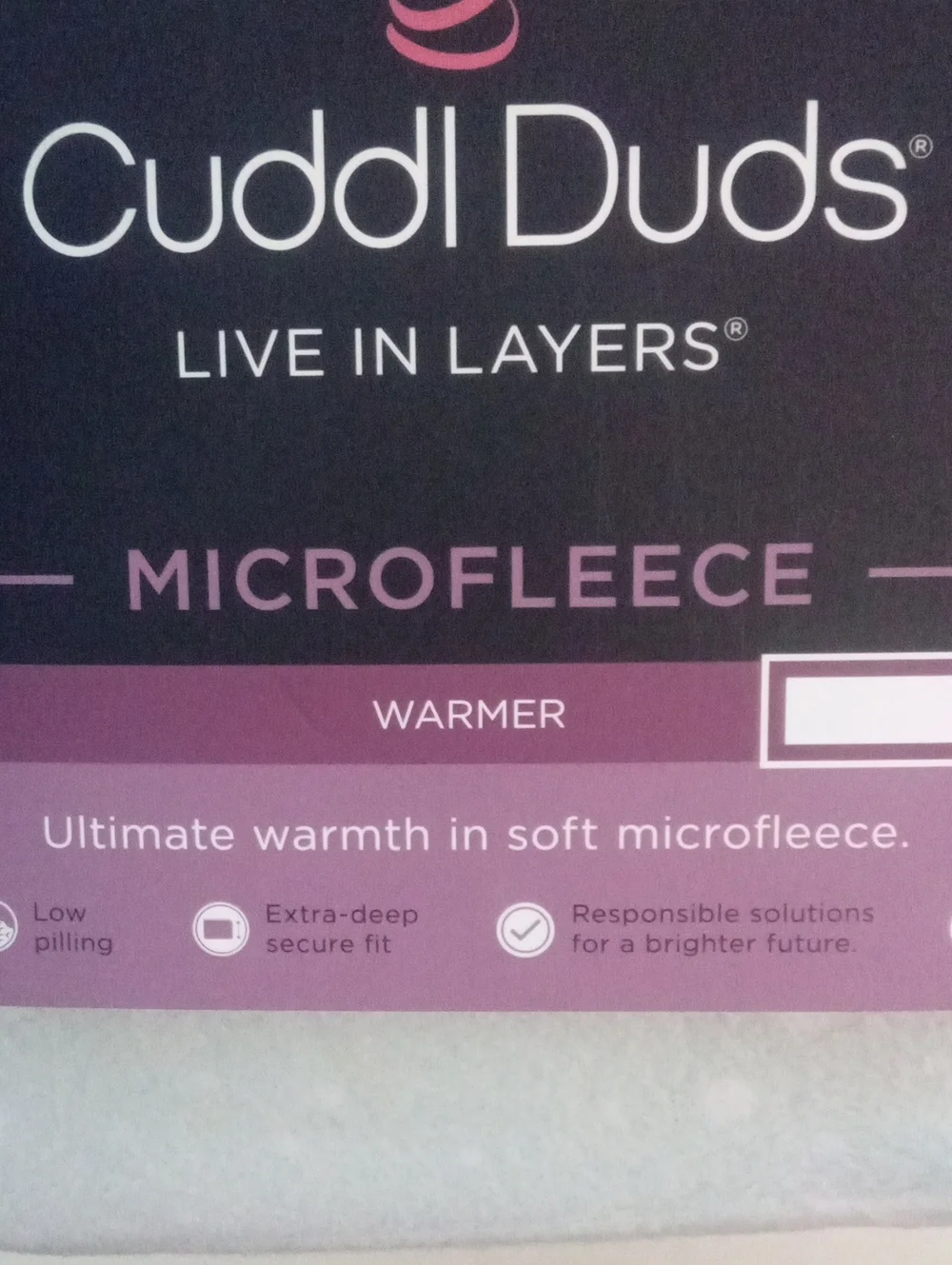 Cuddl Duds Light Blue Microfleece King Sheet Set NWT $109.99 Warmest